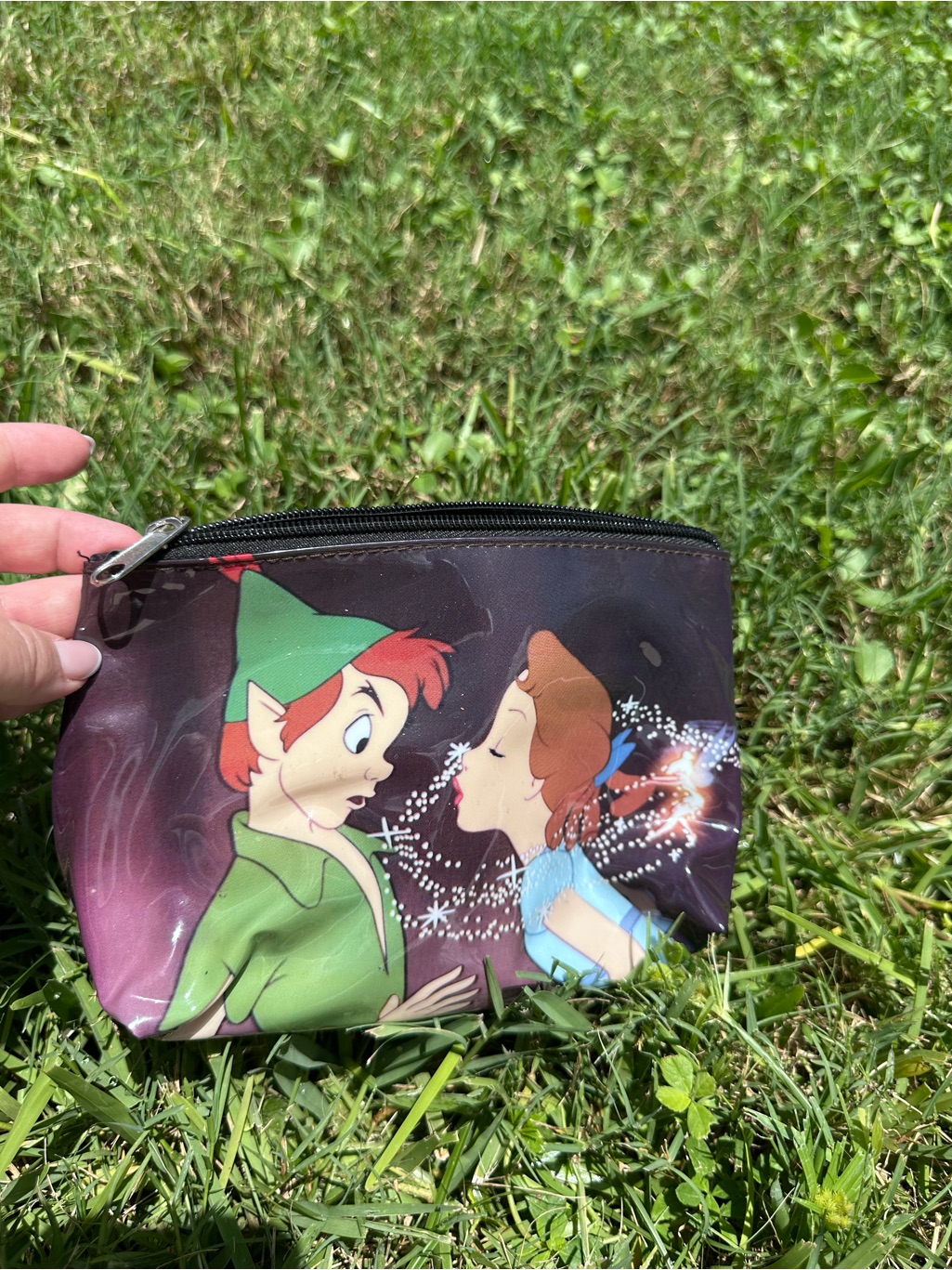 Disney Black Interior Zipper Pouch